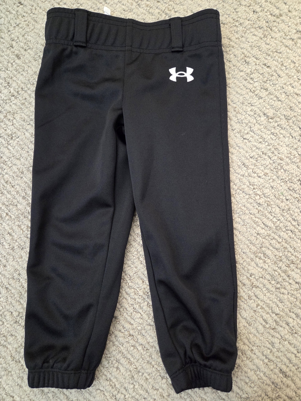 Under Armour Black Kids Athletic Pants Baseball Size Y2XS